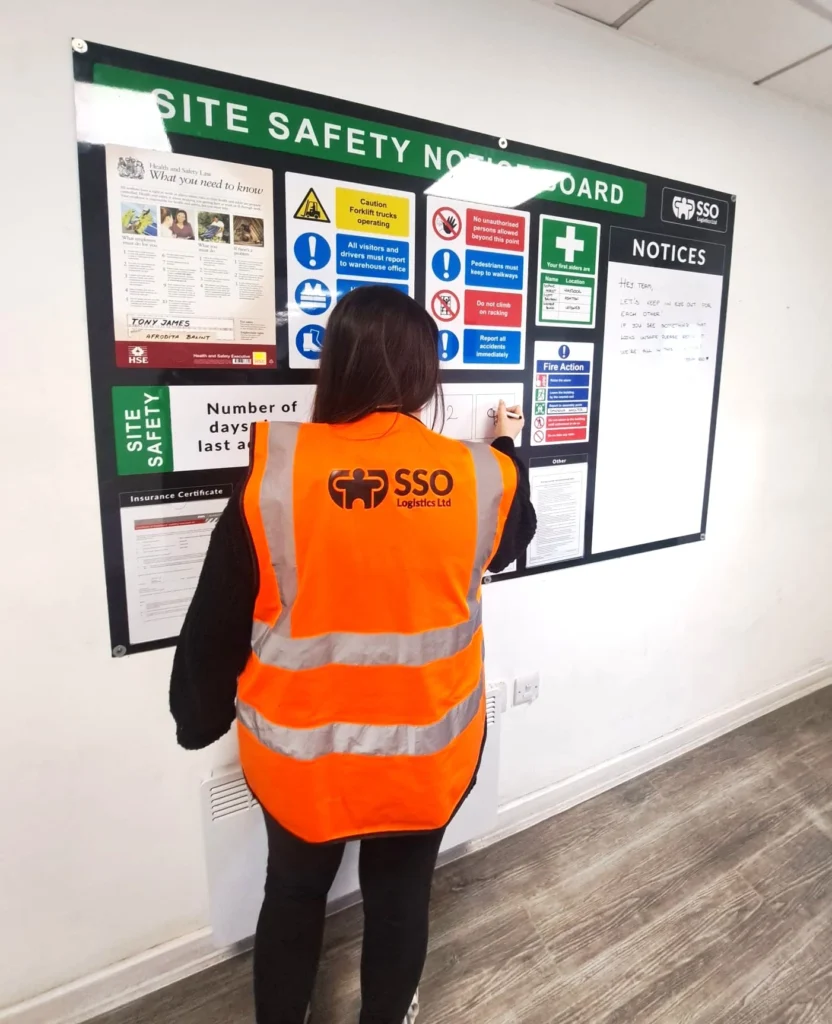 Safety signage for businesses