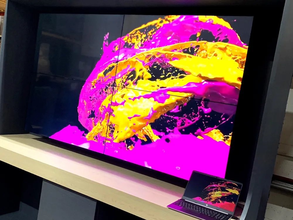 Digital video wall for Eskers Tinting Solutions in Warrington